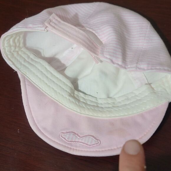 Toddler Girl Winter Hat And Mittens Bundle Pink Beanie w Ears, Teddy Bear (GW) - Picture 11 of 12